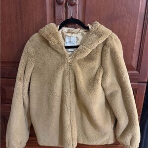Urban Outfitters Fur Tan Jacket